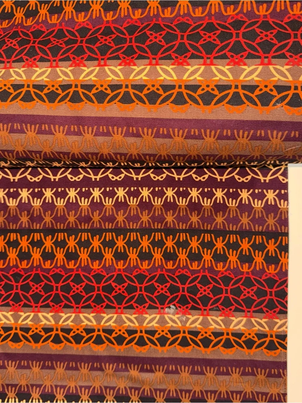 Geometric Stripe table runner 14x59